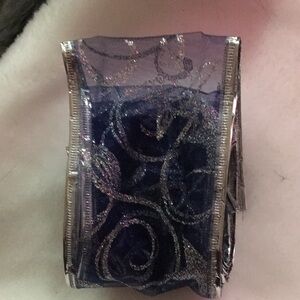 Elegant Blue and Silver Women's Bag
